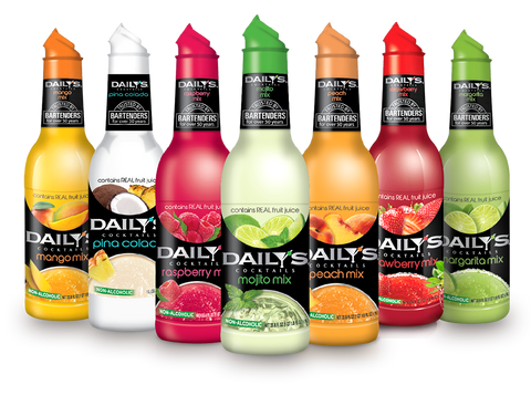 Daily's Cocktail/Slushie Mixers 1L (Non-Alcoholic)